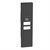 Лицевая панель двойной USB зарядки 1 модуль. черный. Bticino Living Now. KG13C