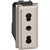 Розетка электрическая итальянского стандарта 2К - фото 125404