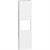 Лицевая панель адаптеров Keystone RJ45 1 модуль. белый. Bticino Living Now. KW07K