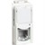 Механизм розетки телефонной RJ11 1 модуль. белый. Bticino Living Now. KW4258RJ11