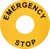 Кольцо EALP с надписью "Emergency/Stop" (d=22/60мм)