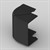 Угол наружный (регулируемый) для PK 90х55 D; черного цвета; Серия PK; ПВХ