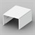 Соединитель LH 60x40 белого цвета; Серия LH; ПВХ