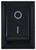 Переключатель 1-клавишный черный KCD1-4-201 B/B - фото 143123
