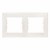 Рамка 2 поста IP44-выкл. IP20-розет., кремовый, Sedna SDN5810323 Schneider