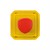 Кнопка аварийная с грибовидной головкой (механизм), Желтый, Plexo - фото 149957