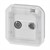 Розетка TV/R-SAT (механизм), белый, Plexo - фото 150248