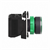 Кнопка 22мм 24В с подсветкой зеленая с возвратом - фото 156448