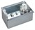 Монтажная коробка в бетон для лючка KF670/8, Simon - фото 159142