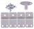 Корпус из ABS-пластика с прозрачной дверцей 400x300x170мм IP65, e.plbox.pro.p.40.30.17.tr - фото 164680