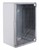 Корпус из ABS-пластика с прозрачной дверцей 500x350x220мм IP65, e.plbox.pro.p.50.35.22.tr - фото 164690