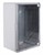 Корпус из ABS-пластика с прозрачной дверцей 700x500x250мм IP65, e.plbox.pro.p.70.50.25.tr - фото 164714