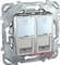 Механизм компьютерной розетки RJ45 FTP 5е, 1модуль, белый, Unicа MGU3.412.18 Schneider - фото 11278