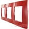 Рамка 3 поста, красный, 672533 Legrand Etika - фото 30091