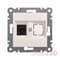 Розетка компьютерная RJ-45, неэкранированная, кремовый, Lumina-2 WL2321 Hager