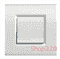 Рамка прямоугольная, 1 пост, цвет Белый
