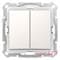 Мех. выключателя 2-кл. IP44, кремовый, Sedna SDN0300423 Schneider