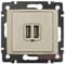 Розетка USB, слоновая кость, 774170 Legrand Valena - фото 48779