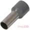 Наконечник втулочный (гильза) 1.5 мм кв, серый Enext s3036027