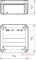 Коробка распределительная закрытая Т60 (114х114х57мм), ІР66, OBO Bettermann 2007239 - фото 53970