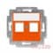 Центральная плата для модулей KeyStone, оранжевый, Levit ABB 5014H-A01018 66