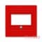 Накладка USB и аудио розеток, красный, Levit ABB 5014H-A00040 65
