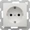 Розетка с заземлением, полярная белизна-matt, S.1 Berker 47431909 - фото 62194
