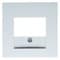 Накладка для аудио и USB розеток, полярная белизна, S.1 Berker 10338919 - фото 62264