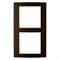 Рамка 2 поста, коричневый, B.3 Berker 10123021 - фото 62359