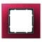 Рамка 1 пост, красный, B.3 Berker 10113012 - фото 62373