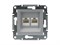 Розетка компьютерная RJ-45 двойная, алюминий, EPH4400161 Asfora Schneider - фото 65977