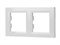 Рамка 2 поста, белый, EPH5800221 Schneider Asfora - фото 66639