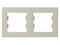 Рамка 2 поста, кремовый, EPH5800223 Schneider Asfora - фото 66668