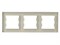 Рамка 3 поста, кремовый, EPH5800323 Schneider Asfora - фото 66853
