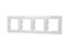 Рамка 4 поста, белый, EPH5800421 Schneider Asfora - фото 66999
