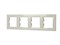 Рамка 4 поста, кремовый, EPH5800423 Schneider Asfora - фото 67029