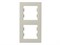 Рамка 2 поста, вертикальная, кремовый, EPH5810223 Schneider Asfora - фото 67569