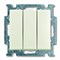 Выключатель 3-клавишный, белый шале, ABB 106/3/1 UC-96-507 Basic 55