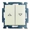 Выключатель жалюзи с фиксацией, белый шале, ABB 2006/4 UC-96-507 Basic 55