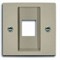 Накладка для компьютерной розетки, шампань, ABB 2561-93-507 Basic 55