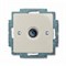 Розетка телевизионная TV, шампань, ABB 1743-01-93-507 Basic 55