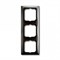 Рамка 3 поста, серый энтре, ABB 2513-91-507 Basic 55