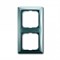 Рамка 2 поста, синий-бистро, ABB 2512-98-507 Basic 55