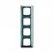 Рамка 4 поста, синий-бистро, ABB 2514-98-507 Basic 55