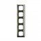 Рамка 5 постов, бежевый-мейсон, ABB 2515-99-507 Basic 55
