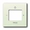 Накладка радиоприемника, белый шале, ABB 8252-96-507 Basic 55