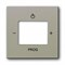 Накладка радиоприемника, шампань, ABB 8252-93-507 Basic 55
