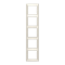 Рамка 5 постов, слоновая кость, Jung LS990 (пластик) LS985W