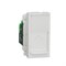 Розетка компьютерная RJ45, 5 UTP, белый, 1 модуль, Unica New Schneider NU341018 - фото 68713