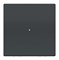 Диммер кнопочный для LED ламп Wiser, антрацит, 2 модуля, Unica New Schneider NU351554 - фото 69376